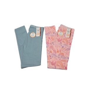 Wonder Nation Kids Leggings - Blue and Pink